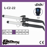 Ceramic Curlin Iron,  LCD display, color: White